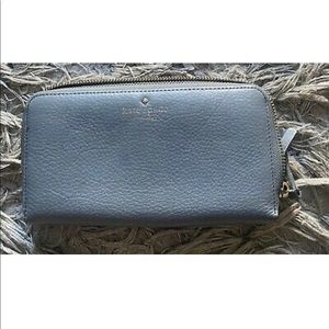 kate spade leather wallet. Please note the slight stains.